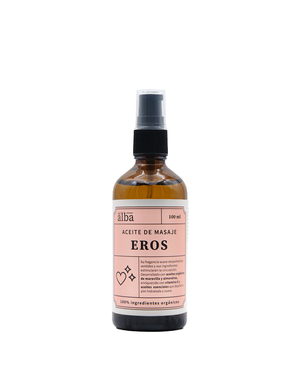 Aceite de Masaje Eros - 100 ml (Vegano)