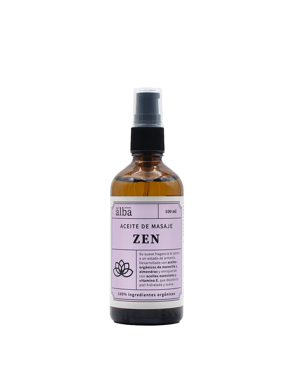 Aceite de Masaje Zen - 100 ml (Vegano)