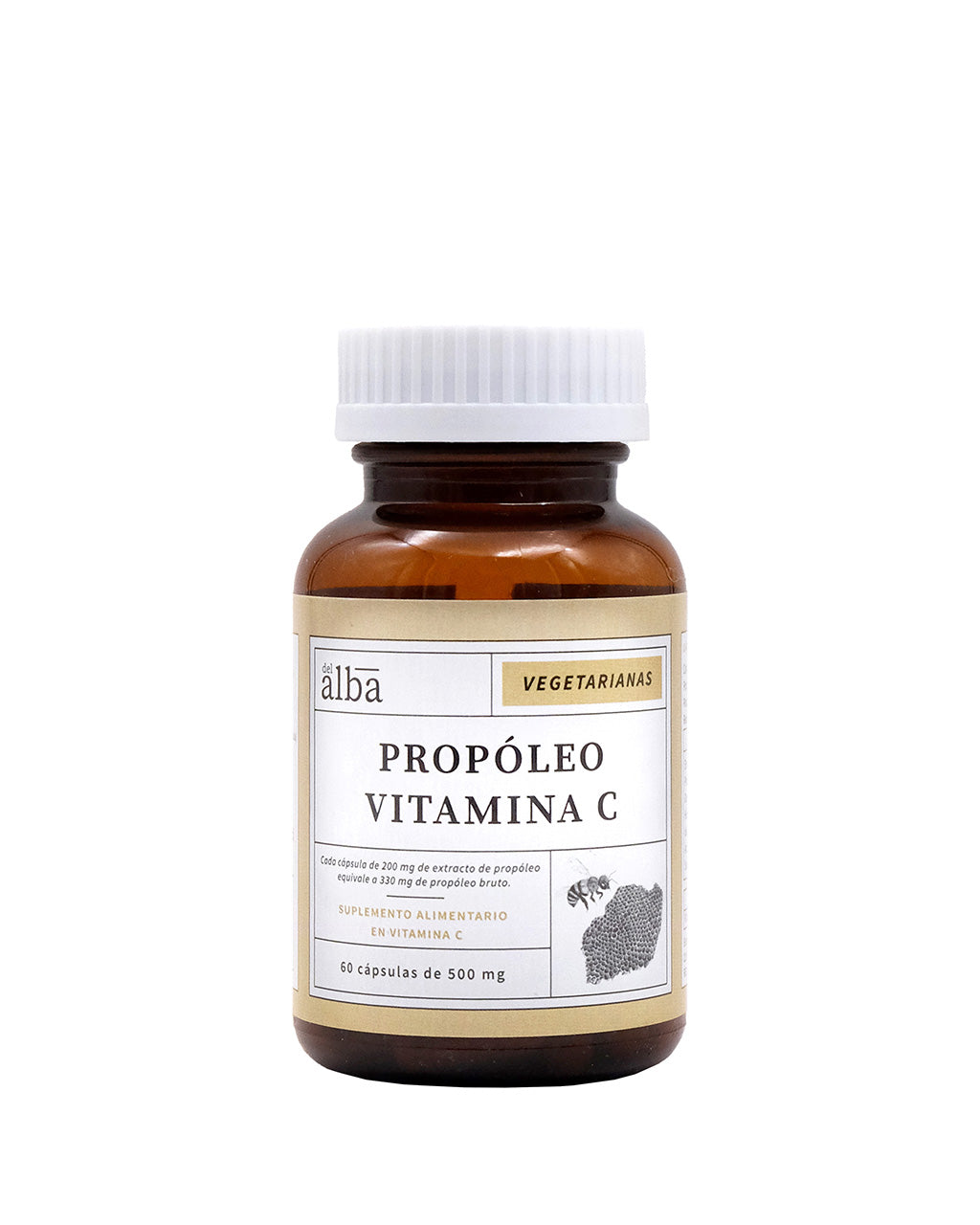 Cápsulas Própoleo Vitamina C VEG