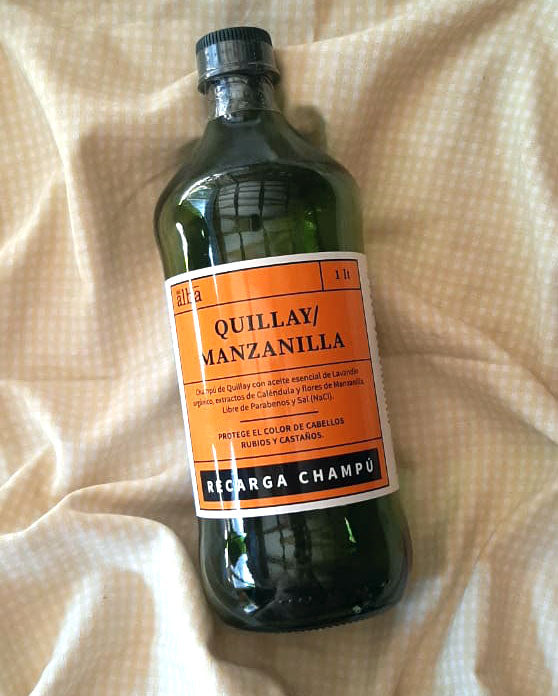 Recarga Champú Quillay / Manzanilla - 1 litro (Vegano)